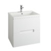 SELKIRK 500mm WH 2 DRAWER UNIT & BASIN – Highlife Bathrooms